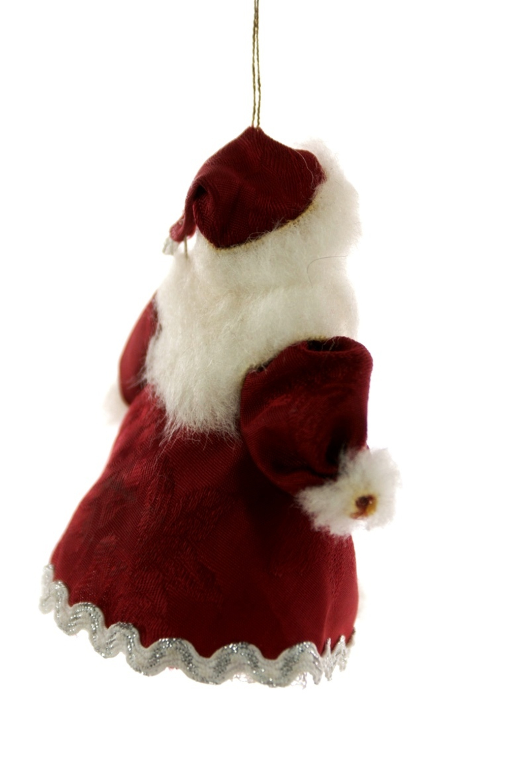 Кукла-подвеска сувенирная фарфоровая. Дед Мороз. Сказочный персонаж