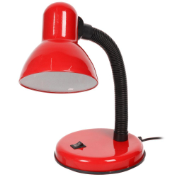 Светильник настольный на подставке, E27, 60 Вт, красный, Lofter, 203В-rd/270791