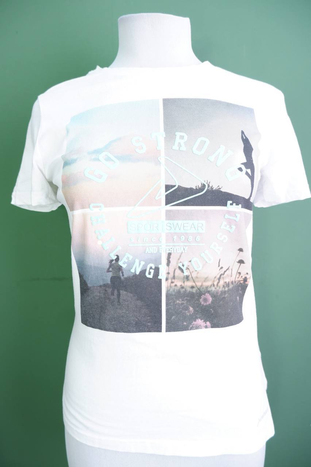 Футболка Demix для активного образа, маркировка L, визуально 48 размер