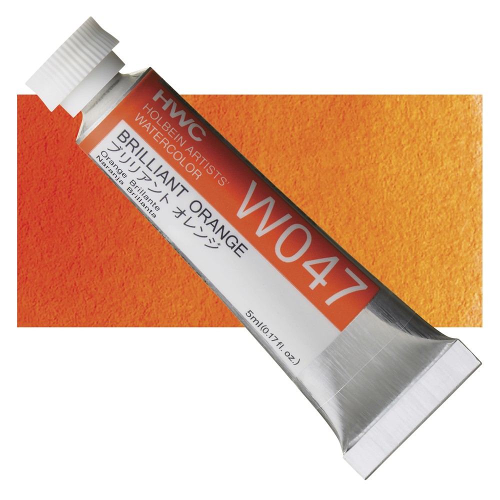 Акварель Holbein 5 мл. 047 [C] Brilliant Orange