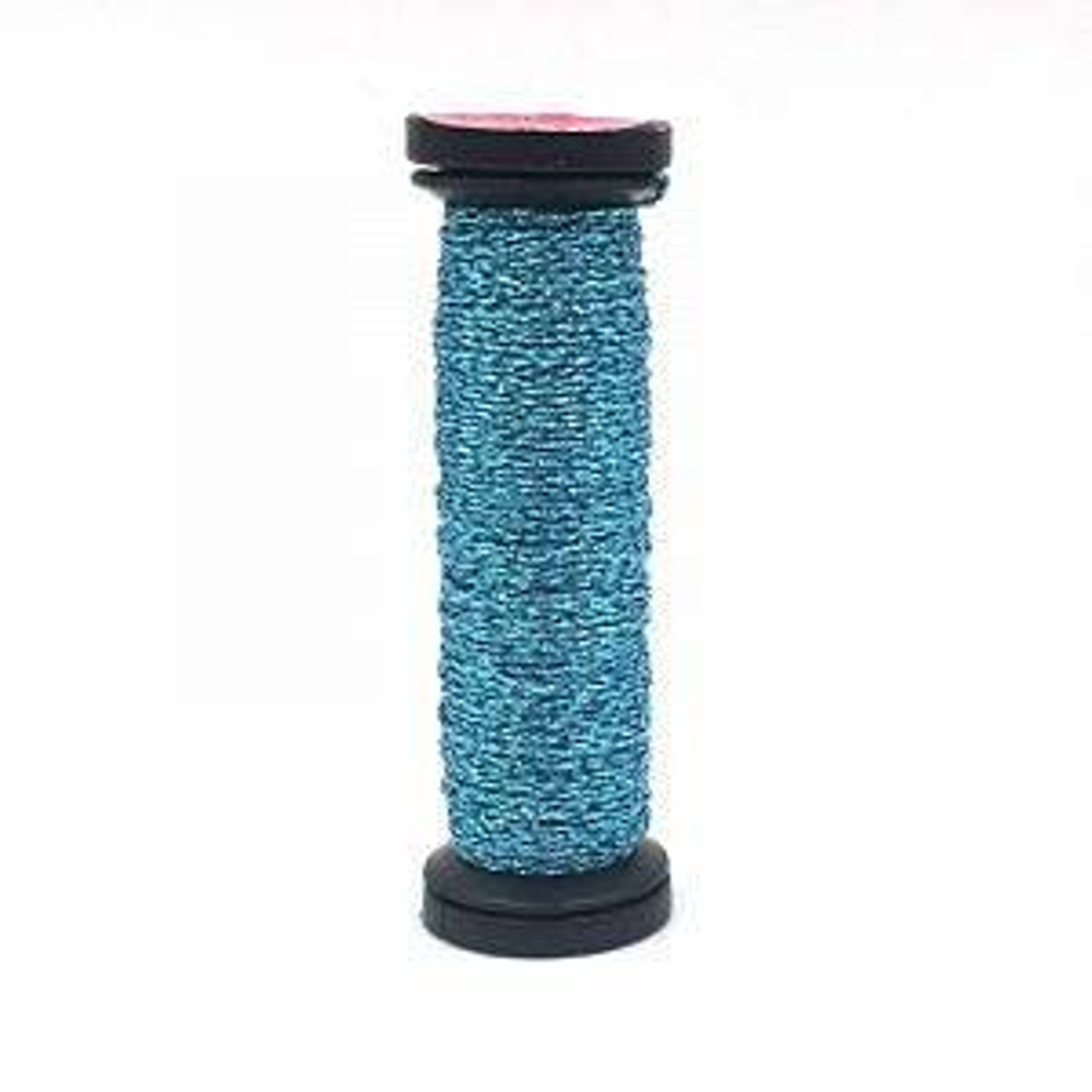 НИТКИ ДЛЯ ВЫШИВАНИЯ VERY FINE #4 BRAID 11М. 014 HL Shy Blue Hi Lustre