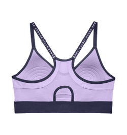 ТОП теннисный Under Armour Infinity Low Covered Sports Bra - Фиолетовый