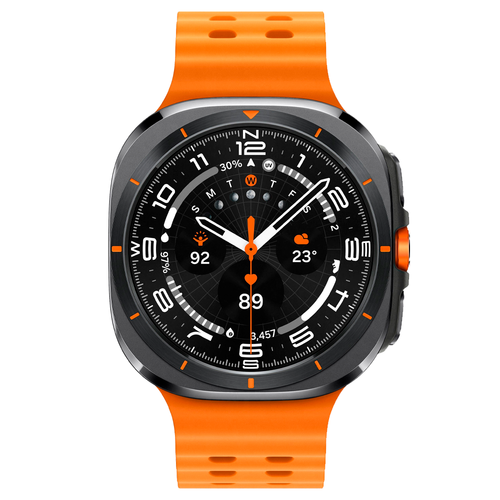 Умные часы Samsung Galaxy Watch Ultra 47mm LTE, ремешок Marine, Titanium Gray (Серый титан)