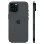 Смартфон Apple iPhone 15 128GB eSIM, Black (Черный)