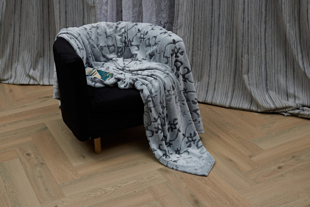 Кварц-винил SPC Steinholz Herringbone 4,5 мм Бреннер 1.14688 м2