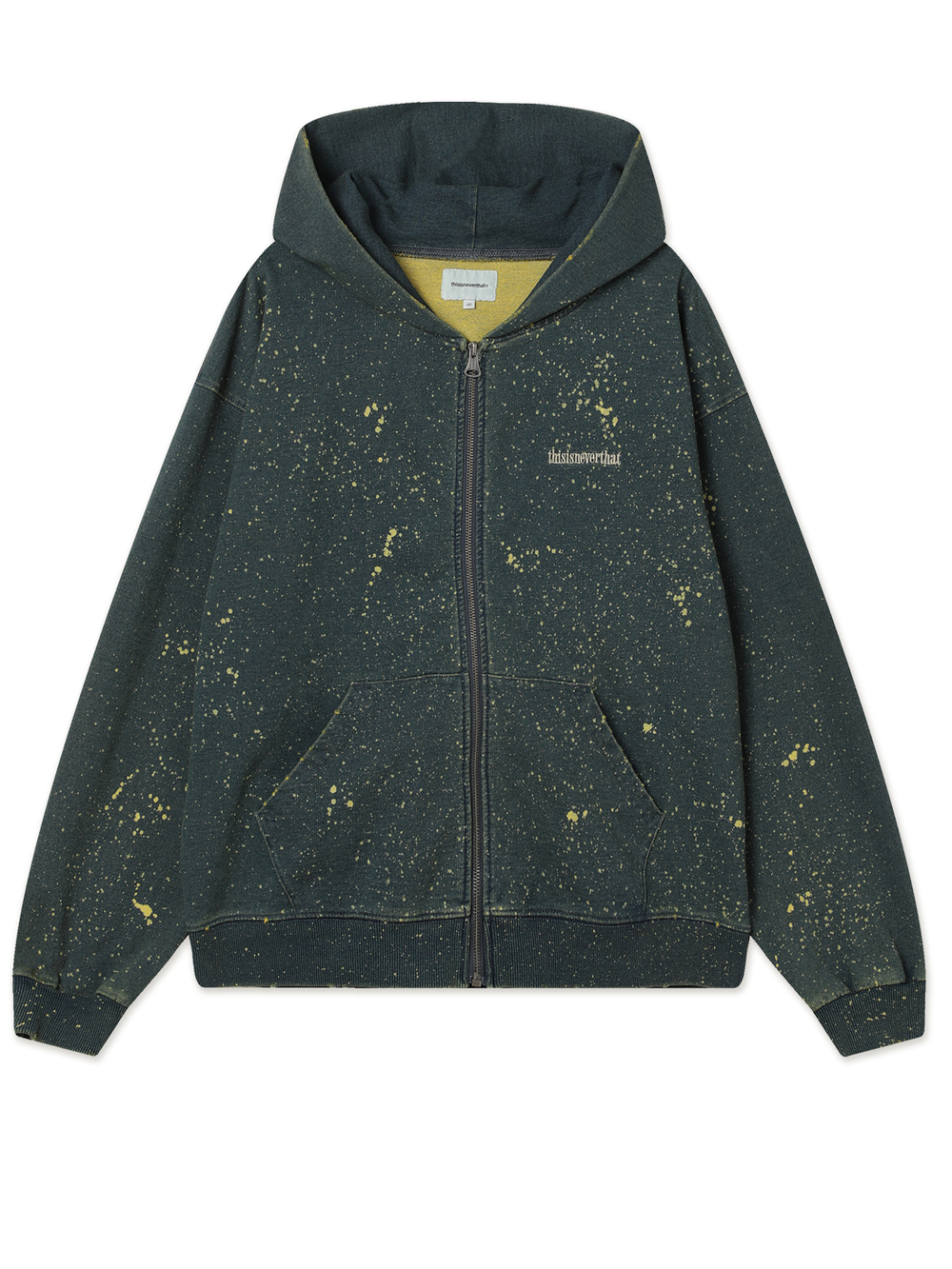 Мужская Толстовка Indigo Dyed
