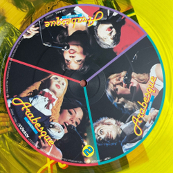 Винтажная виниловая пластинка LP Arabesque Fancy Concert (Japan 1982) (Obi) (Yellow Vinyl)