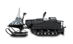 Миниснегоход Бурлак-М Егерь Стандарт 20 л.с. эл.запуск