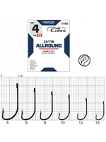 Крючки Cobra Allround CRYSTAL серии CA116 размер 006 (упк.10шт.)