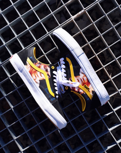 Кеды Vans x Bruce Lee Old Skool Black Yellow VN0A5FCBY23
