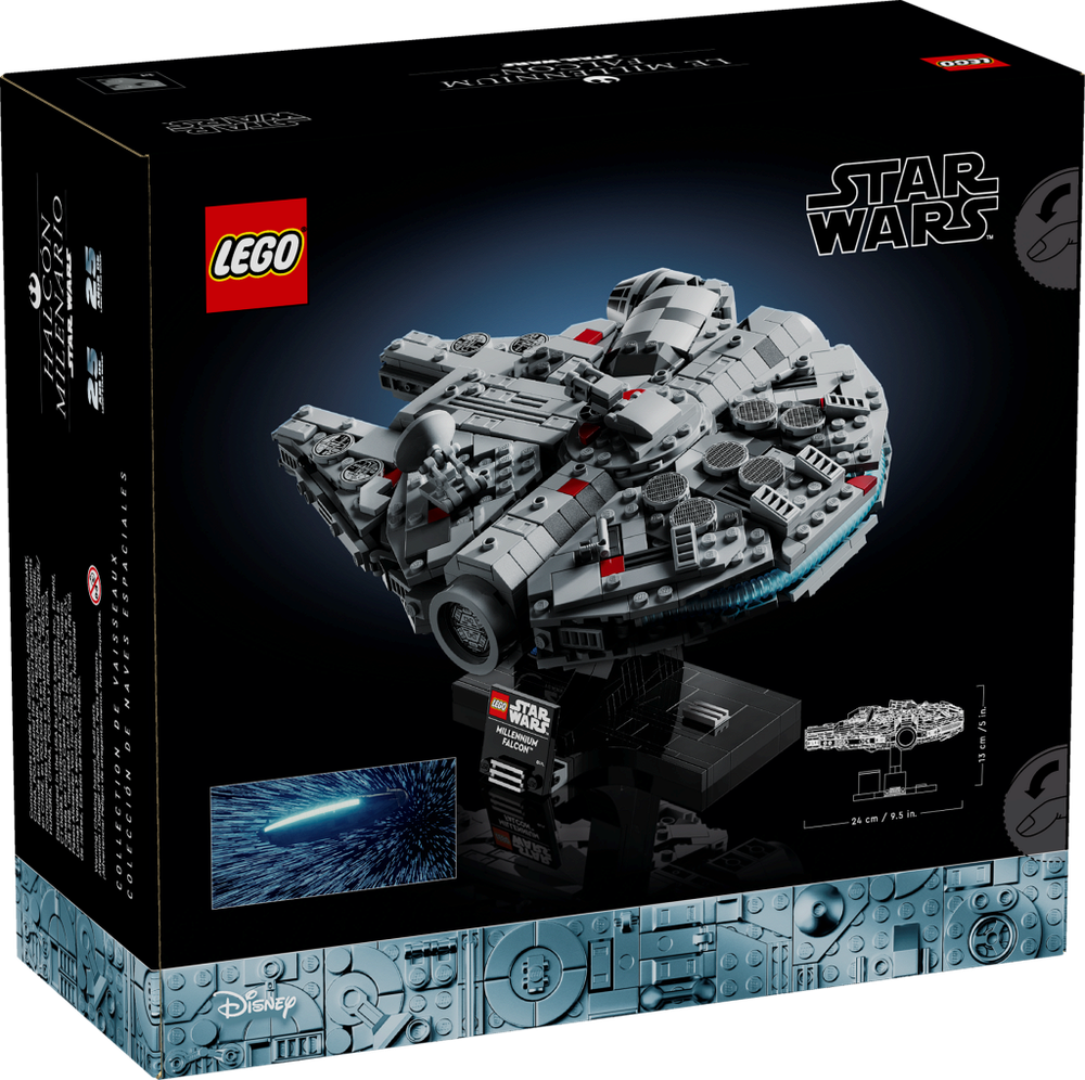 Конструктор LEGO Star Wars 75375 лего Millennium Falcon — игровой и коллекционный набор