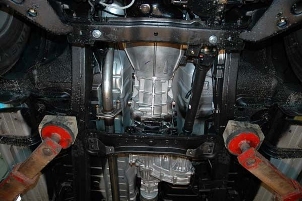 Защита КПП и РК Sheriff для Mitsubishi L200 IV (Triton) 2006-2015 арт.14.1145 V2