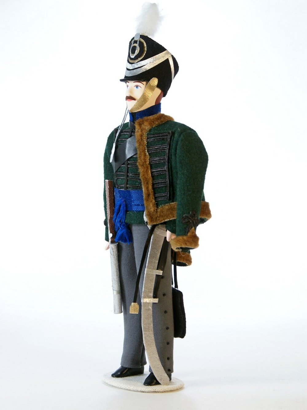 Кукла коллекционная Гусар российско-германского легиона