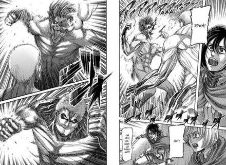 Манга Атака на титанов. Том 6