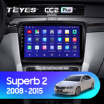 Teyes CC2 Plus 10.2" для Skoda Superb 2008-2015