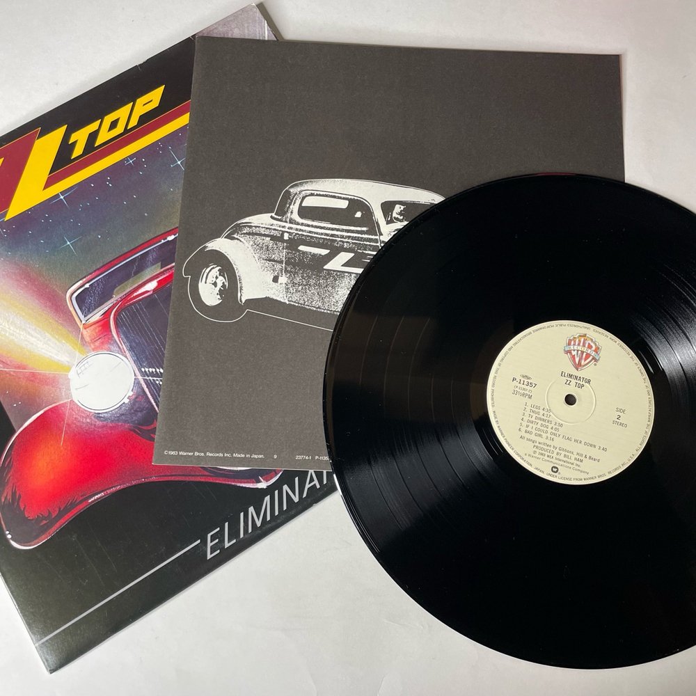 Винтажная виниловая пластинка LP ZZ Top Eliminator (Япония 1983) (Без Оби) Sharp Dressed Man