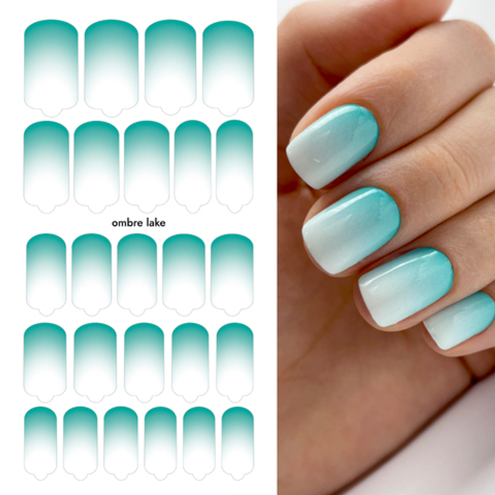 Пленки для маникюра Provocative Nails ombre lake