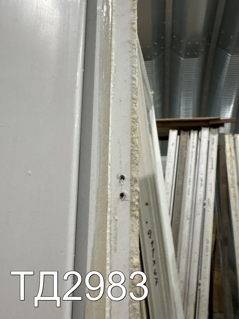 Дверь балконная пластиковая Б/У 2100(в) x 660(ш)