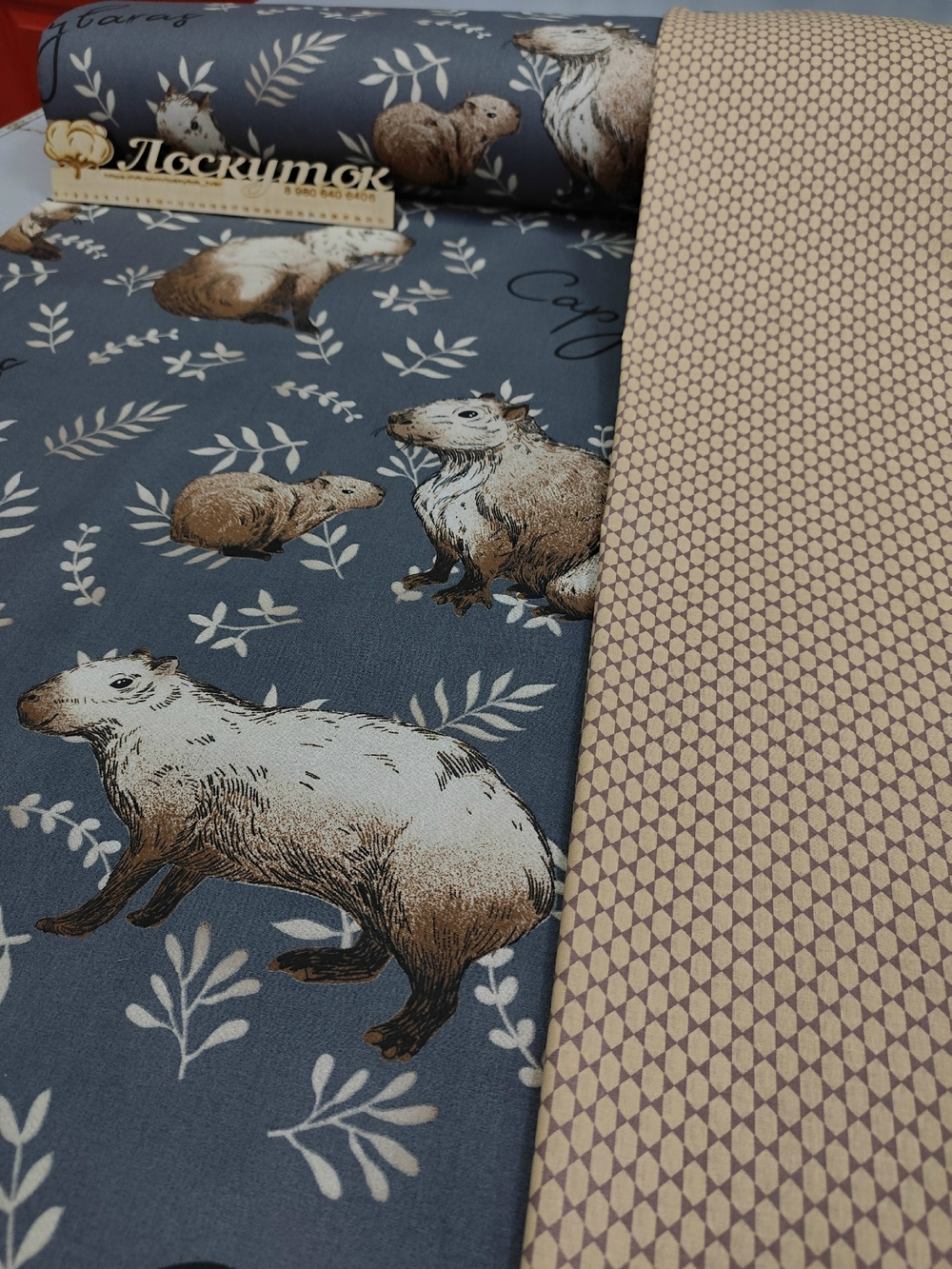 Поплин / Капибара компаньон