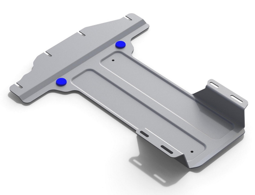 Защита КПП Rival для Jaguar XE (V - 2.0 (200/240 л.с.); 2.0D (180 л.с.)) RWD 2015-2019 2019-н.в./Jaguar XF II (V - 2.0D (180 л.с.)) RWD 2015-н.в., штампованная, алюминий 4 мм, с крепежом, 333.2604.1