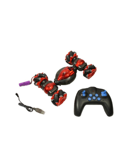 Р/У машинка перевертыш Hyper 1827-19, дрифтовые колеса, управление рукой, 4WD 2.4G RTR