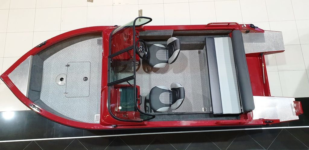 Катер-лодка алюминиевая NORTHSILVER 470 Fish