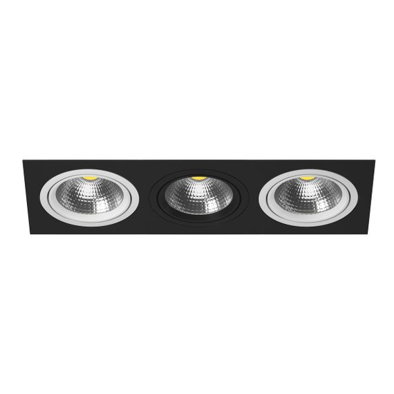 Комплект из светильника и рамки Lightstar Intero 111 (217837+217906+217907+217906) i837600706