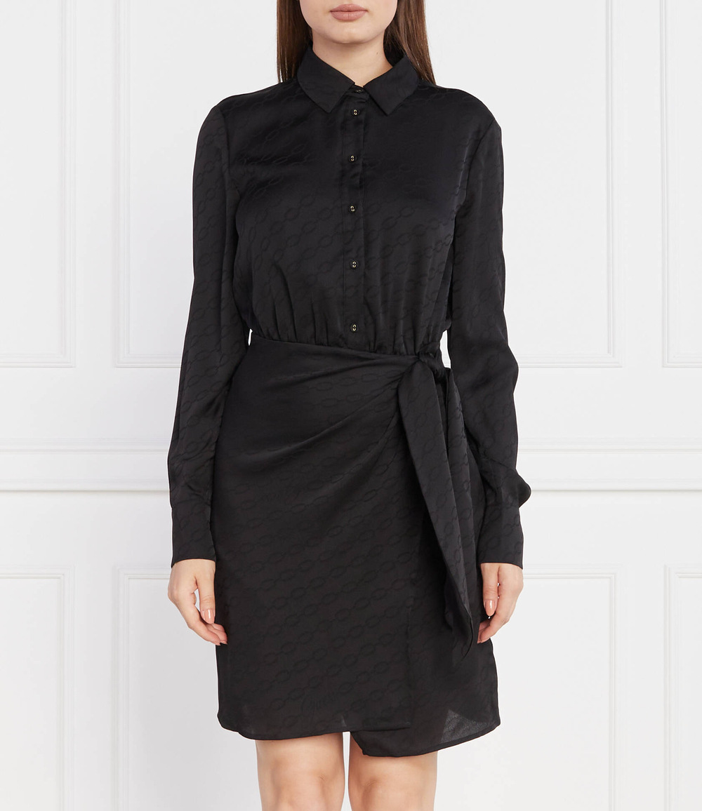 Платье CAMILLA CHEMISIER GUESS - черный(W3YK41 WFJ72)