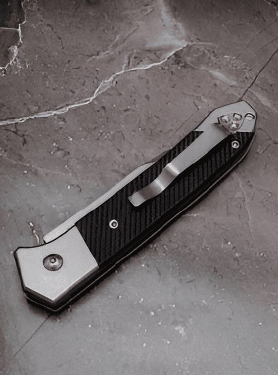 Тактический складной автоматический нож BOKER MAGNUM Черный