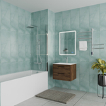 Ванна акриловая Vincea VBT-2G170-FR с каркасом 1700*700*470, пристенная, цвет белый