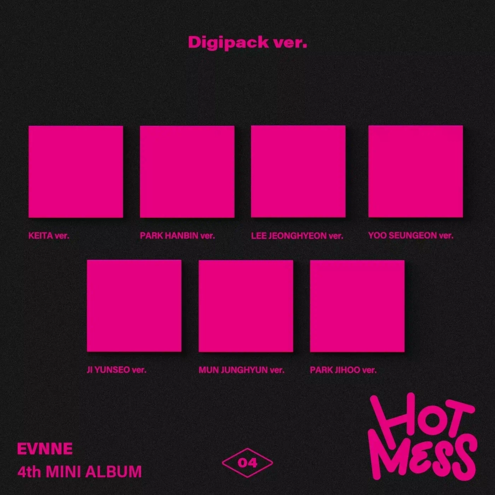 Альбом Evnne - Hot Mess [Digipack ver.]