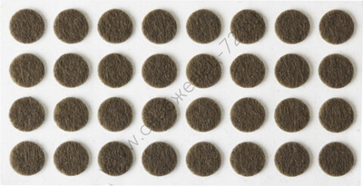 STAYER d 10 мм, самоклеящиеся, фетровые, 32 шт. коричневые, мебельные накладки (40910-10)