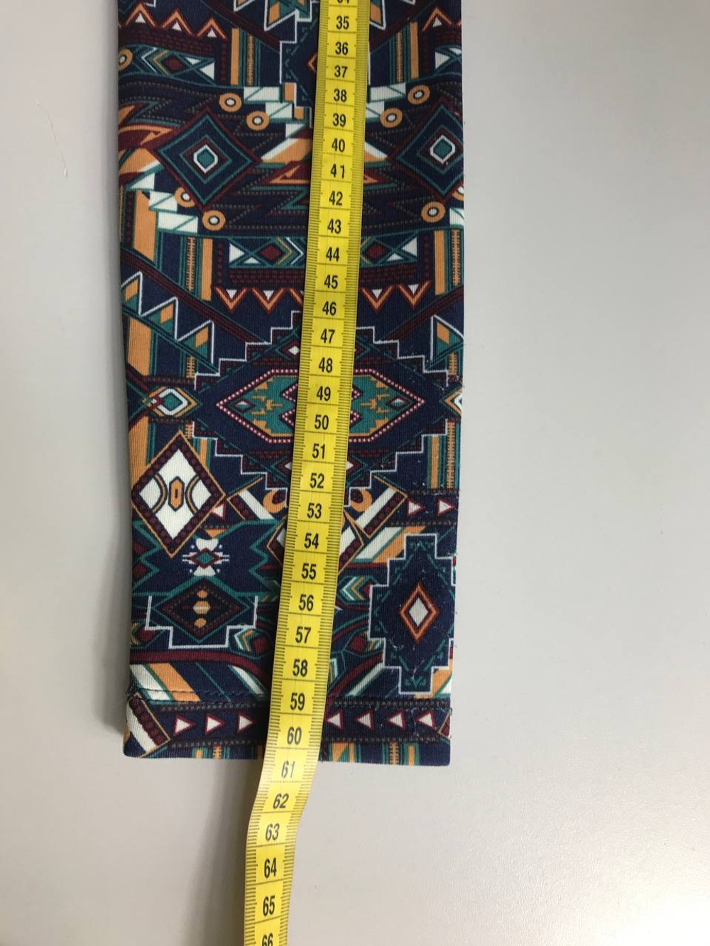 Платье c орнаментом, визуально 44 размер