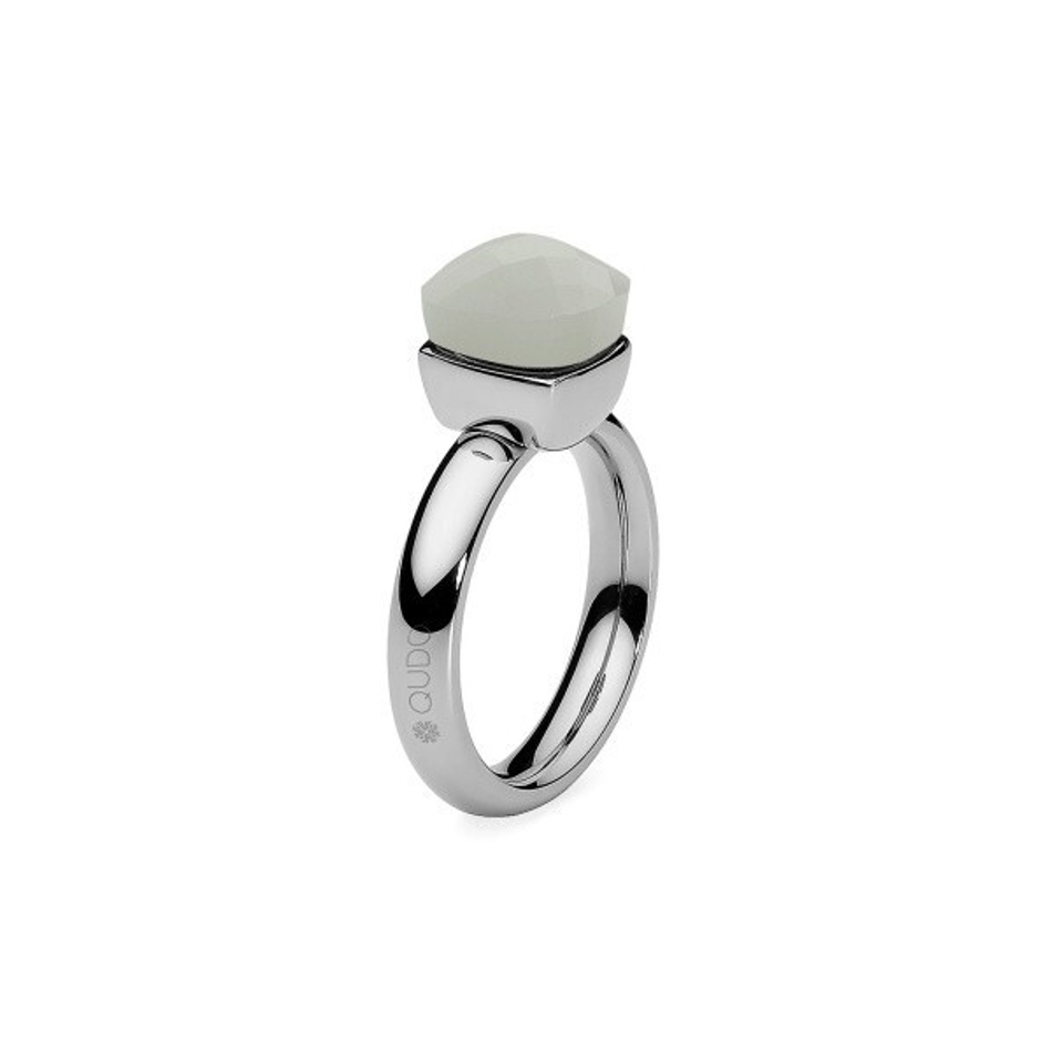 Кольцо Qudo Firenze Light Grey Opal 16.5 мм 610320 BW/S