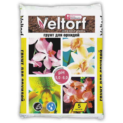 Грунт торфяной "Для ОРХИДЕЙ" , 5л г.Великие Луки