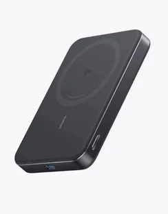 Внешний аккумулятор Anker MagGo Power Bank 5000 mAh A1664 черный