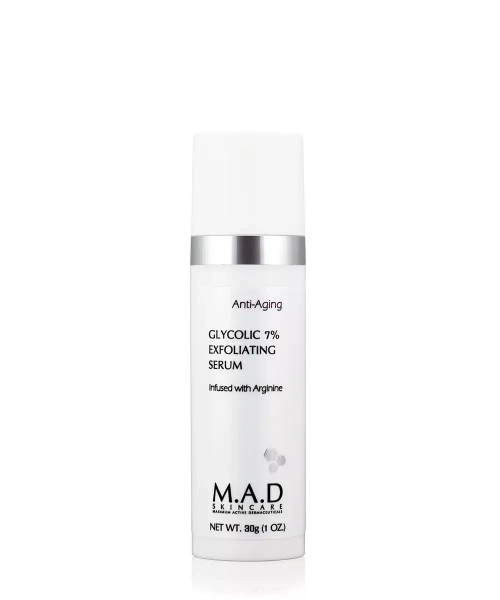 M.A.D. Glycolic 7% Exfoliating Serum | Отшелушивающая сыворотка с 7% гликолевой кислотой, 30 гр