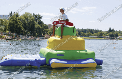 Элемент аквапарка «Палуба», 3×3×1,65 м