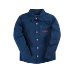 Рубашка для мальчиков ОР821 Синий р.92