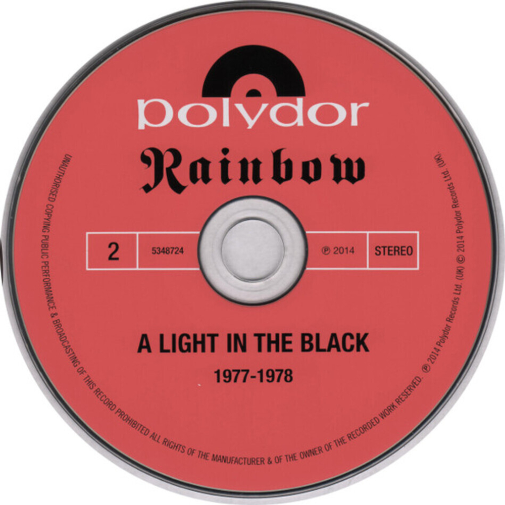 Rainbow / A Light In The Black (5CD+DVD)