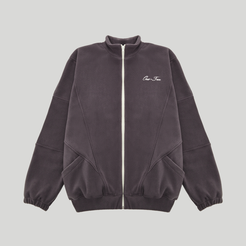 Zip-Up Sweatshirt Grey Excalibur