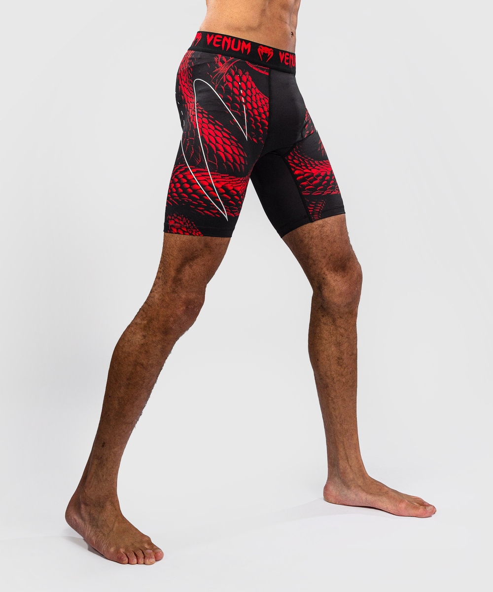 Шорты компрессионные Venum Matupa Black/Red/Silver