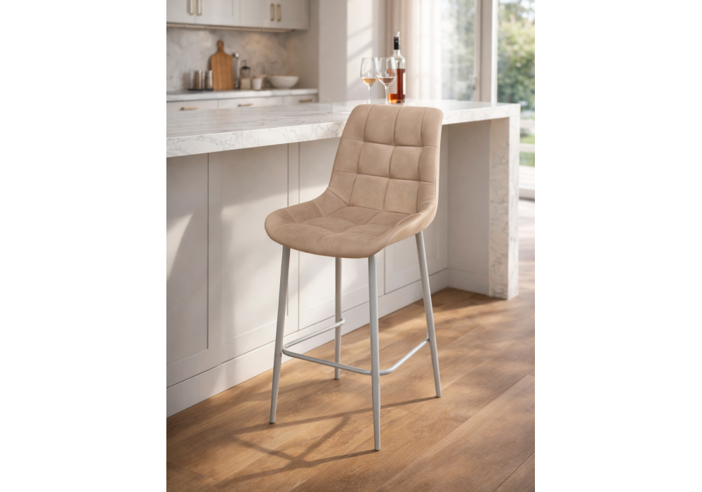 Барный стул Woodville Челси 360 латте (zd 290), серый np