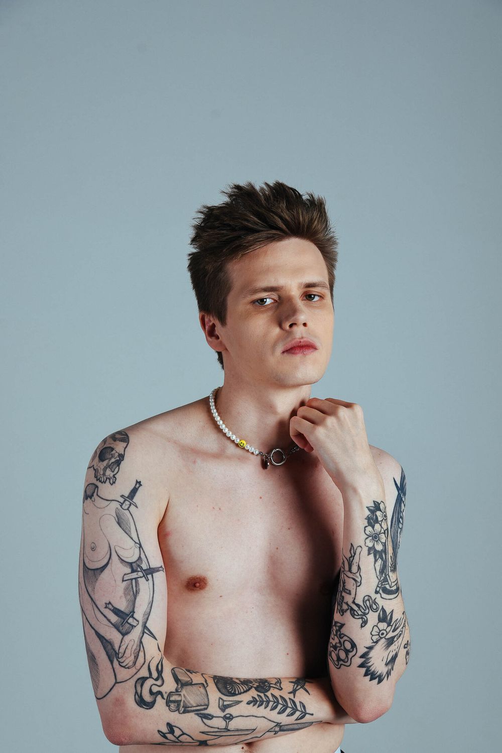 Ожерелье Before.Swine Half&Half Pearl White