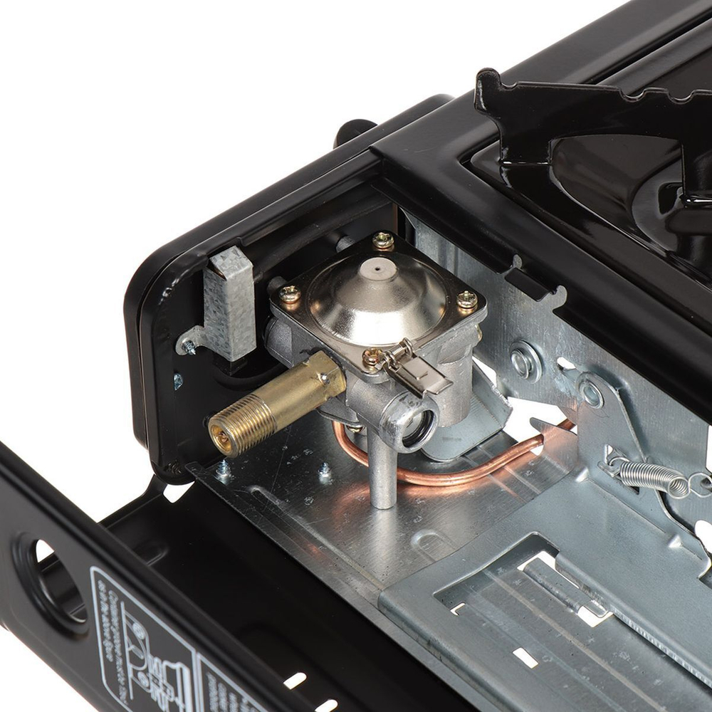 Плита газовая портативная, 1 конф, 34 х 26 х 7 см, кейс, металл, Y6-1859