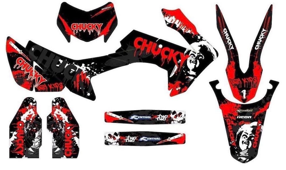 Graphic decal set, Sticker kit, for Honda CRF250L-M 2012-2020