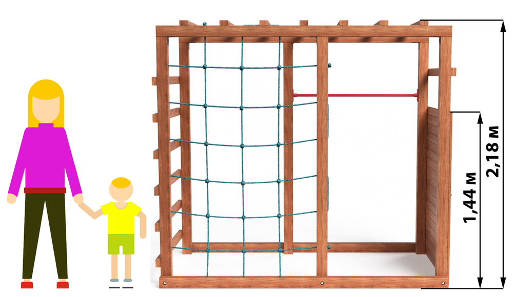 Детский игровой комплекс Р929 Можга красная звезда