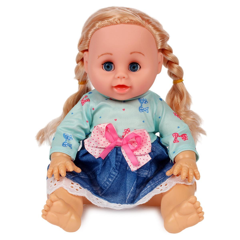 Пупс функциональный с аксесс., коробка 666-3