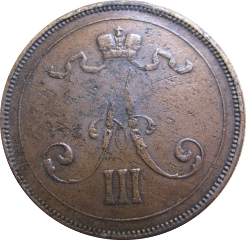 10 пенни 1890 г