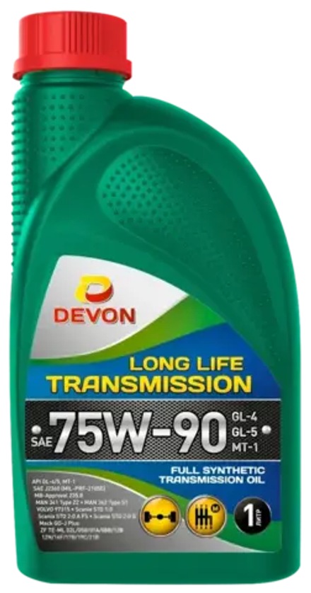 Devon Long Life Transmission SAE 75W-90 GL-4/GL-5/MT-1